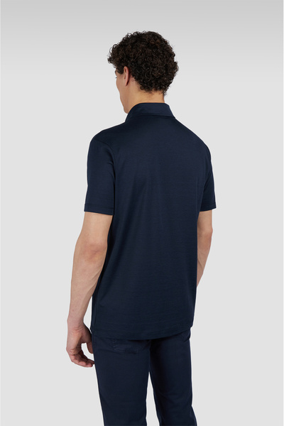 PAUL&SHARK 丝质棉质纽扣 Polo 衬衫