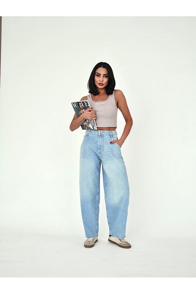 Zeo Basic JEAN SKATER FIT ICE WASH