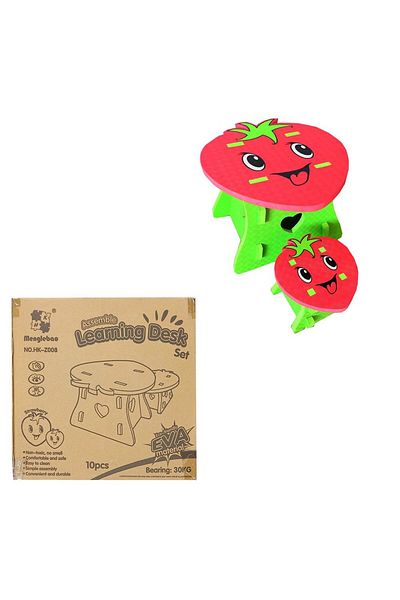 STEM EVA Strawberry Children's Table and Chair Set