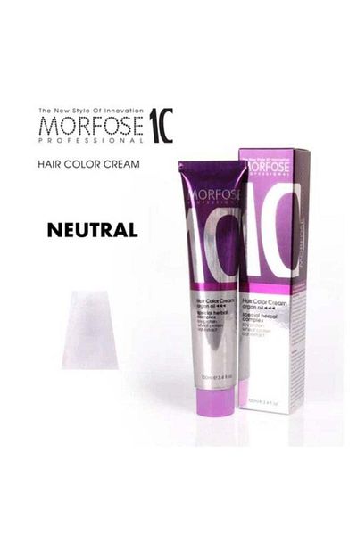 Morfose Morfose 10 Argan Oil Hair Color Cream - Natural Neutral Tone, 100ml