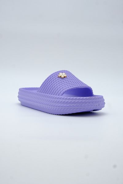 Babetty Women's High Sole Lightweight Beach Pool Sea Daily Slippers