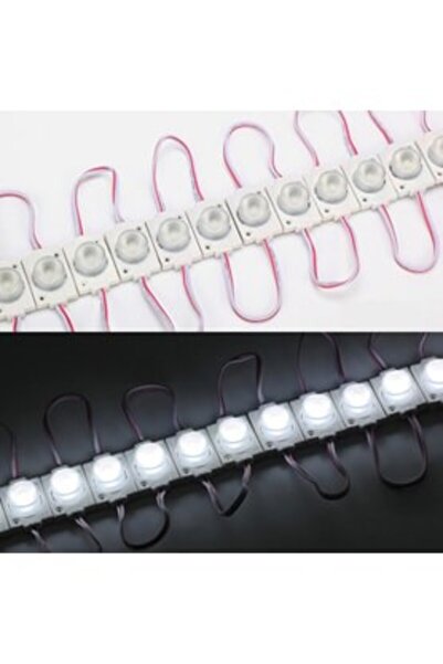 BALP Led Modül Beyaz Tekli Led Mercekli 12v Dc 1,5w İp 65 5 adet