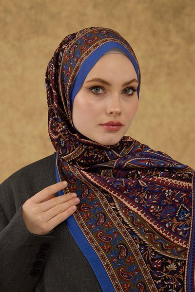 İpekhan İpekhan Μαλακό Σάλι Saks Khaki 3051-15