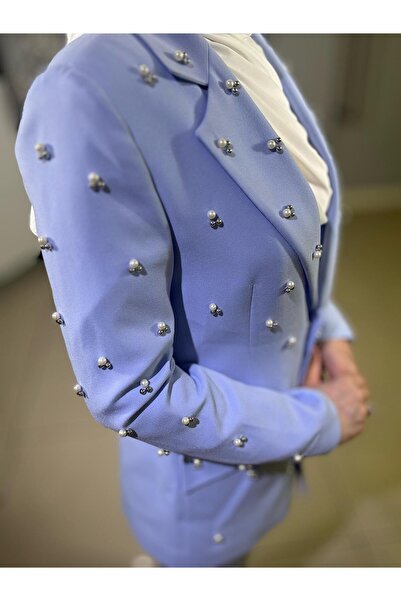 CLIO CLİO İNCİLİ TAŞLI BLAZER TAKIM