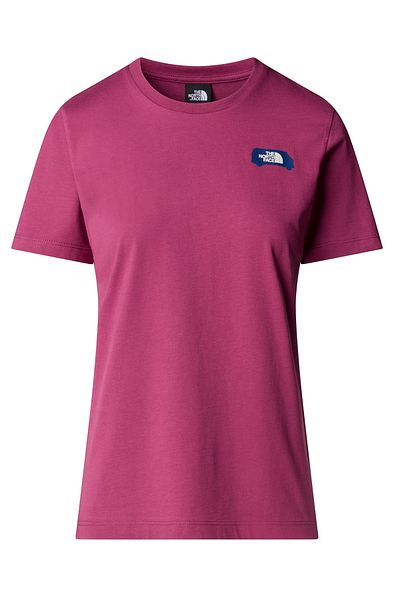 THE NORTH FACE Women's Black Casual Simple Dome Slim Tee T-Shirt