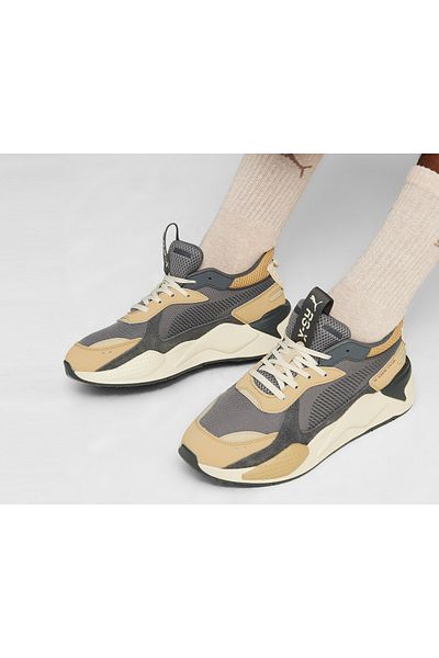 Puma Pantofi casual colorați din piele intoarsa Rs-X