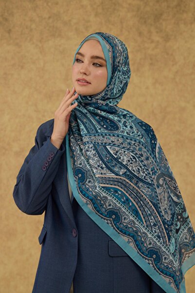 İpekhan Soft Shawl Sky Blue 3053-02