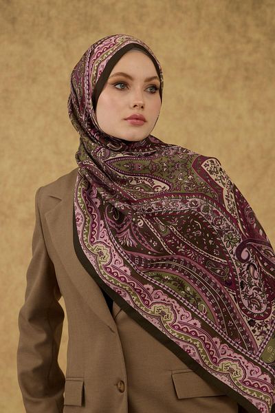 İpekhan İpekhan Soft Shawl Καφέ Πούδρα 3053-04