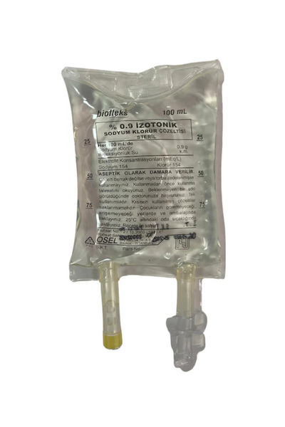 Fanse Otel Temizlik Medikal Malzemeleri %0.9 İzotonik Serum Çözelti 100 ML