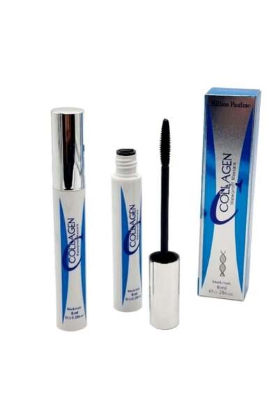 Million Pauline Řasenka pro prodloužení řas, Million Pauline, kolagenová řasenka, voděodolná, černá, 8 ml
