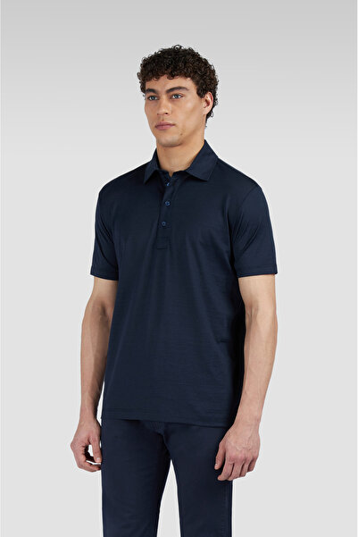 PAUL&SHARK 丝质棉质纽扣 Polo 衬衫