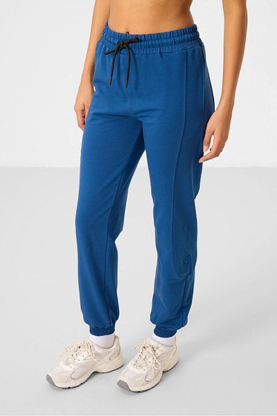 TOMMY LIFE Parliament O Neck Basic Oversize Women's Tracksuit Tunic Suit - 95347