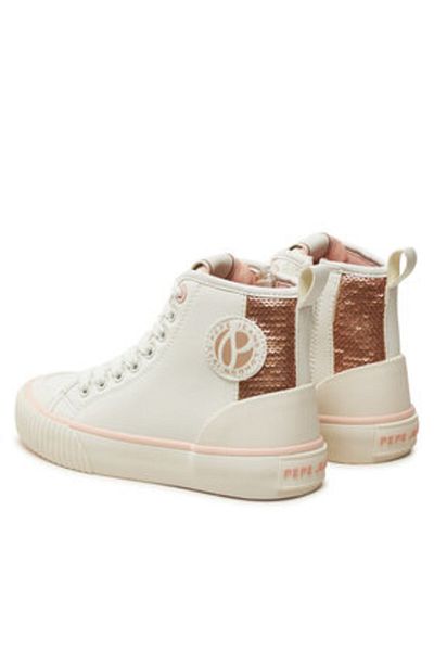 Pepe Jeans adidași pentru fete PGS30608 alb