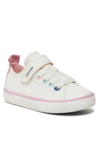 Geox girls' sneakers J454NA-00010 white