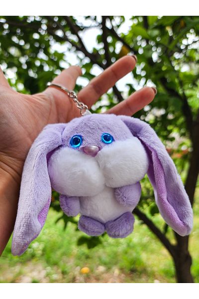 Rota Hediyelik Χαριτωμένο Kawaii βελούδινο μπρελόκ κουνέλι Παιδική τσάντα δώρου Στολίδι Διακοσμητικό αντικείμενο