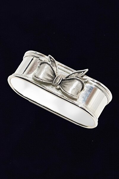 Ayşegül Yıldırım Old New ALBA Pirinç Üzerine Gümüş Kaplama Peçete Yüzüğü