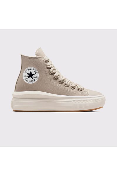 converse Chuck Taylor All Star Move Platform Unisex μπεζ αθλητικά παπούτσια