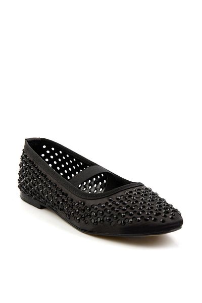 Bambi Black Black Women's Ballerina Ballet K 01503742638