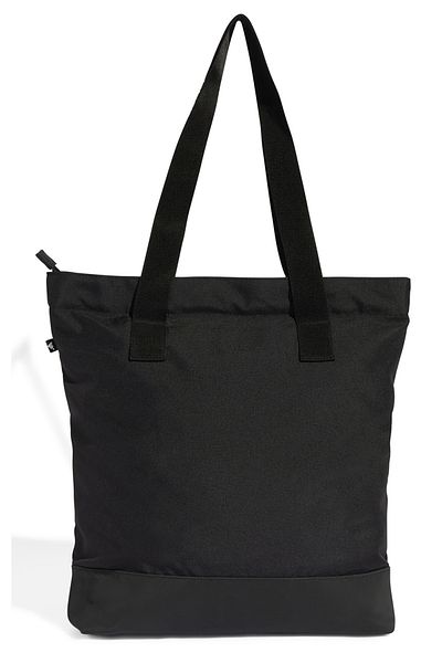 adidas Women's Black Met Logo W Tote Shoulder Bag
