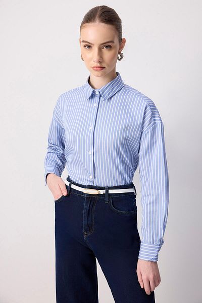 Touché Privé Long Buckle Thin Belt