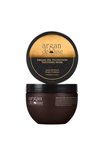 argan de luxe قناع أرغان ديلوكس المغذي بزيت الأرغان 500 مل