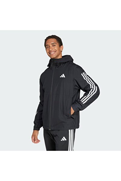 adidas Essentials 3-Stripes RAIN.RDY Erkek Rüzgarlık