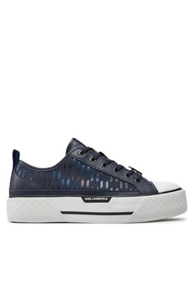 Karl Lagerfeld adidași bărbați KL50424 albastru