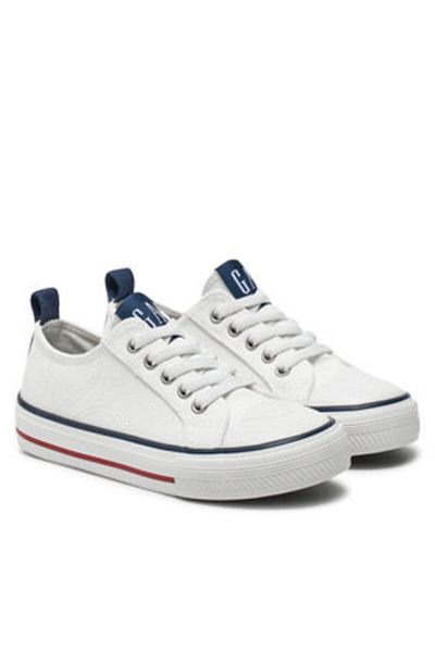 GAP adidași pentru băieți HOUSTON_CVS WHITE GAL001F5TYWHITGP alb