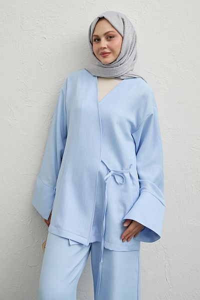 InStyle Set kimono din in, dublu, albastru