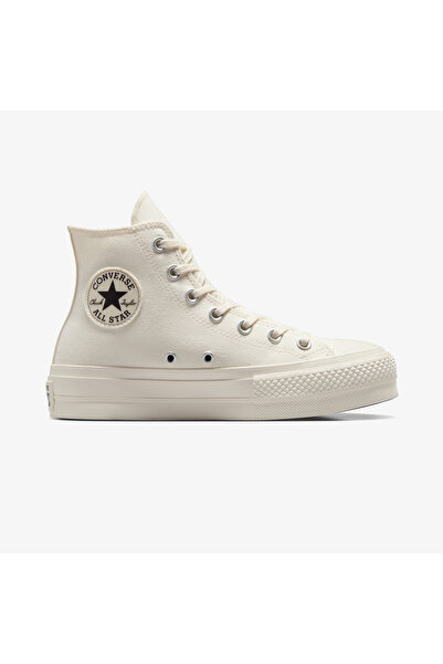 Converse ConverseChuck Taylor All Star Lift Unisex Krem Sneaker