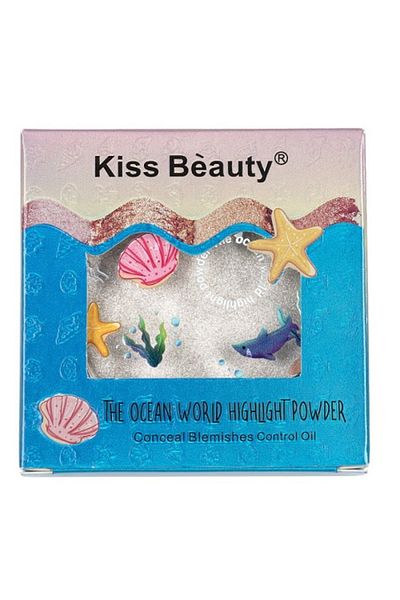 Kiss Beauty Rozjasňovač, Kiss Beauty, rozjasňovač The Ocean World, 01, 4 g