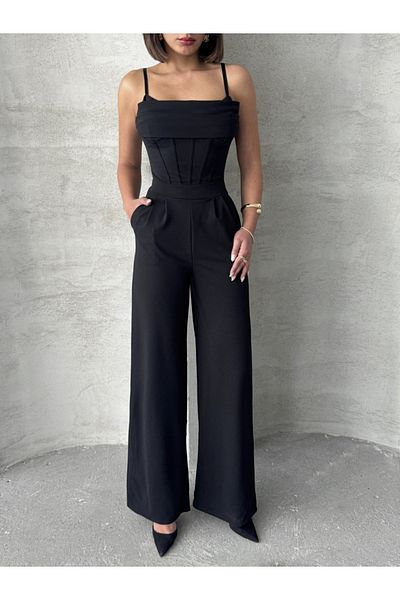ADA MODA Women's jumpsuit with suspenders