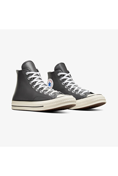Converse Chuck 70 Unisex Gri Deri Sneaker