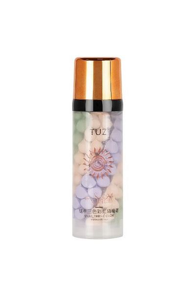 TUZ Makeup Primer, Snail Thri-color, With Snail Extract, 35 ml