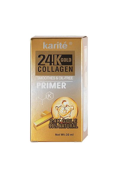 KARİTE Primer Machiaj, Karite, Cu Particule de Aur 24K si Collagen, 30 ml