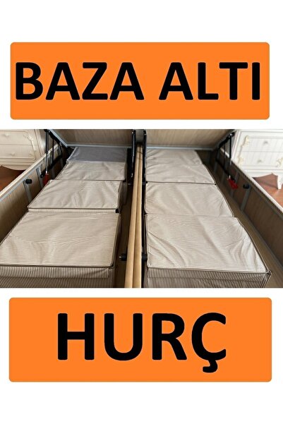 Genel Markalar 6 Adet Baza Ve Çekyat Tipi Hurç 50*40*19 Baza Altı Hurç Çok Amaçlı Kutu Hurç
