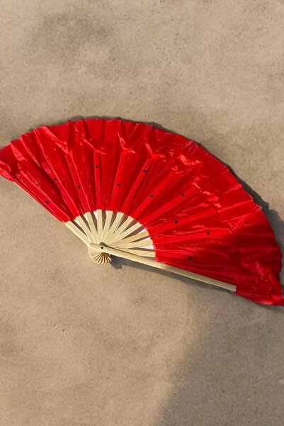 TakıDolabı Kırmızı Renk Yelpaze (Büyük Boy)