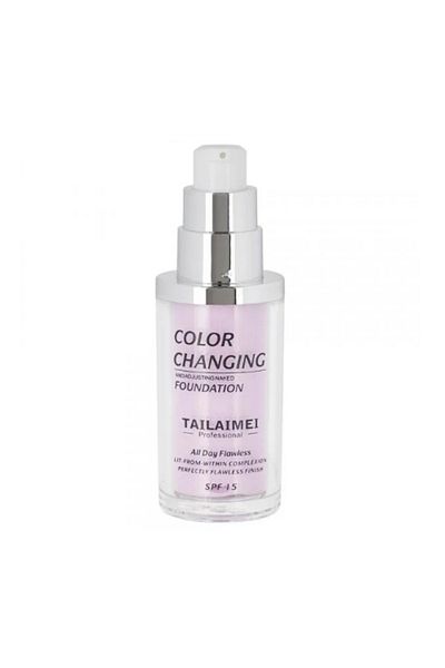 TLM Adaptable Foundation, Waterproof, , Color Changing, Spf15, Pink, 40 ml