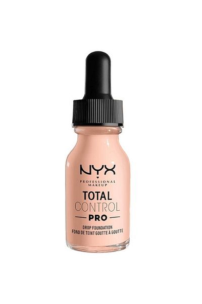 NYX Professional Makeup Foundation, Nyx, Total Control Pro Drop, 1.3 Light Porcelain, 13 ml