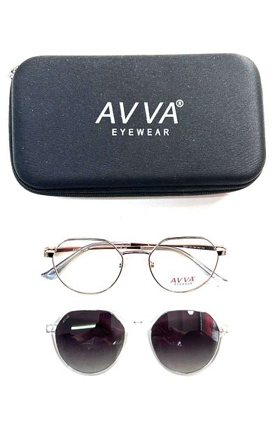 Avva 5601 C4 نظارات شمسية للجنسين بمشبك مستقطب