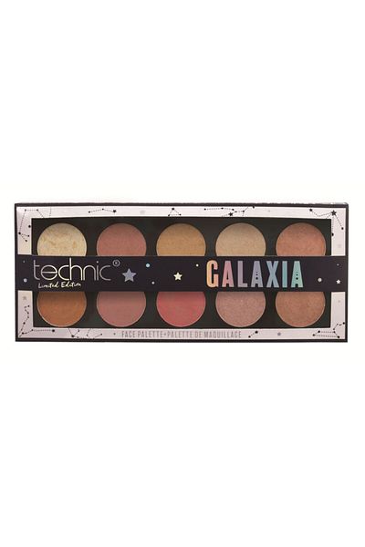 TECHNIC Paleta pudre iluminatoare Technic Galaxia Face Palette Limited Edition