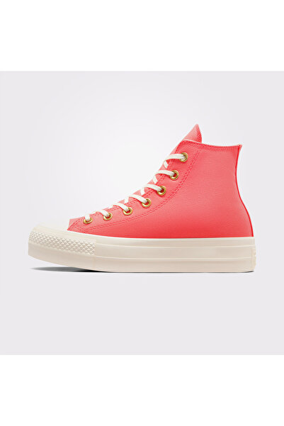 Converse Chuck Taylor All Star Lift Unisex Pembe Platform Sneaker