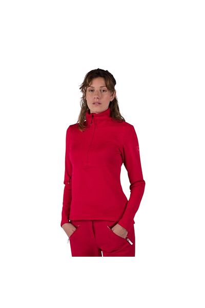 Rossignol Blackside Fleece Hz Women's Red Fleece Women's Fleece Rlnwl15