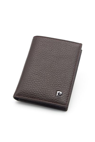 Pierre Cardin Leather Brown Floater - 032A42 Credit Card Holder