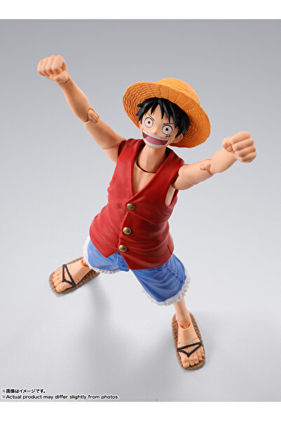 BANDAI TAMASHII NATIONS - One Piece - Monkey D. Luffy -Romance Dawn shf S.H. ...