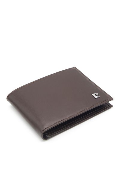 Pierre Cardin Brown Analine Leather Credit Card Holder 075D06