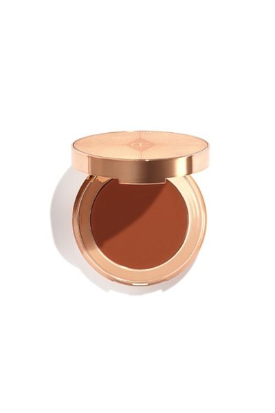 charlotte tilbury Fard de Obraz Cremos, Charlotte Tilbury, odstín tvářenky Island Glow, bronzový odstín Sunset Bronze Glow, 2,5 g