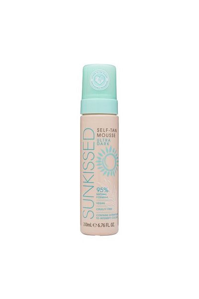Sunkissed Spuma Autobronzanta Profesionala, Sunkissed, Self Tan, Ultra Dark, 95 % Ingrediente Naturale, Vegan