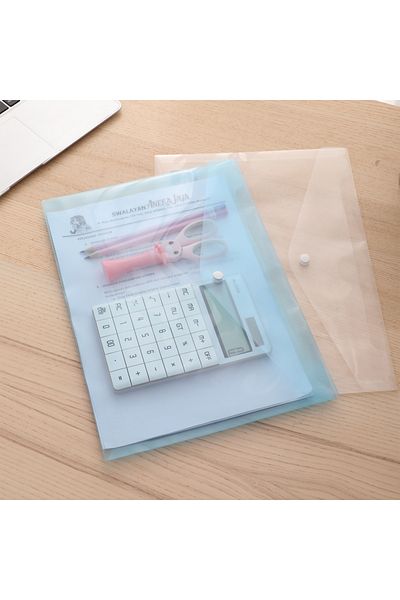 Deli File Bag LIGHT BLUE E5505