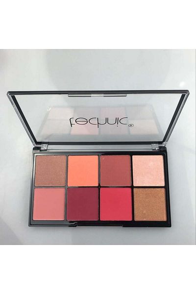 TECHNIC Paleta fard de obraz si iluminator Technic Jungle Fever Blush Highlight Palette